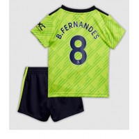 Manchester United Bruno Fernandes #8 Fotballklær Tredjedraktsett Barn 2022-23 Kortermet (+ korte bukser)